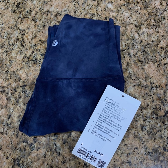 Lululemon’s Align HR Pant 25” *DIAMOND DYE NAVY - Picture 6 of 8